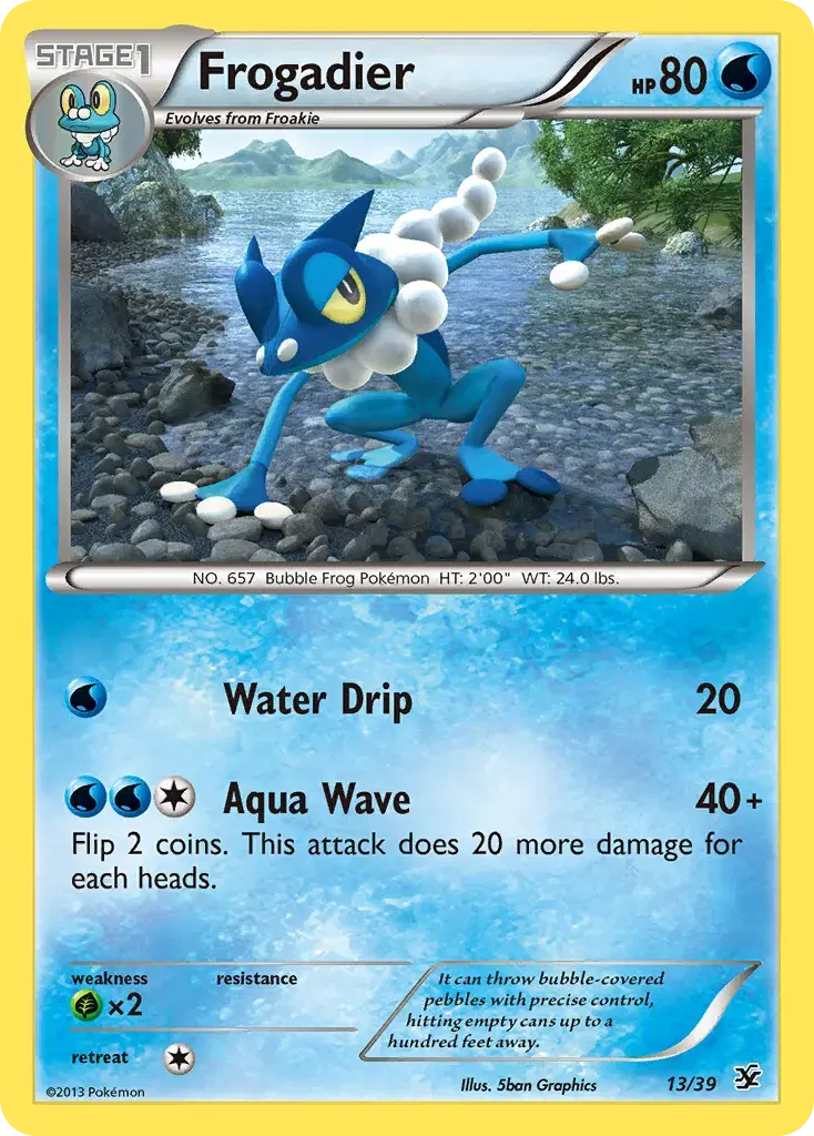Frogadier Kalos Starter Set 13
