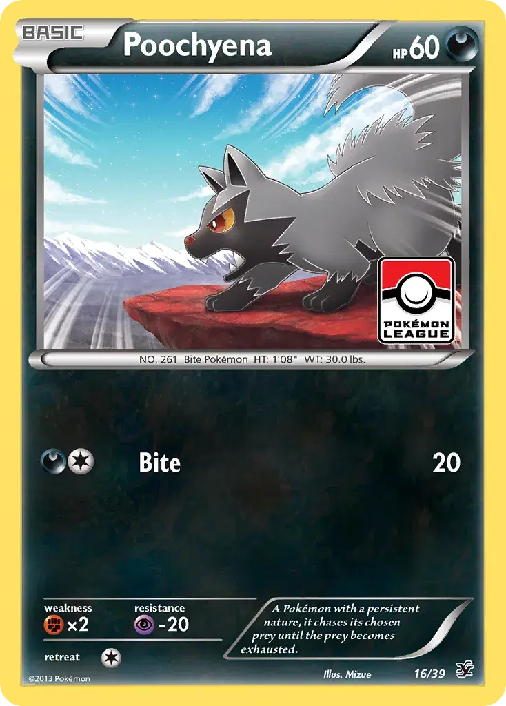 Poochyena Kalos Starter Set 16