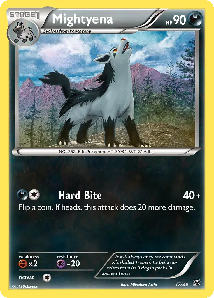 Mightyena Kalos Starter Set 17