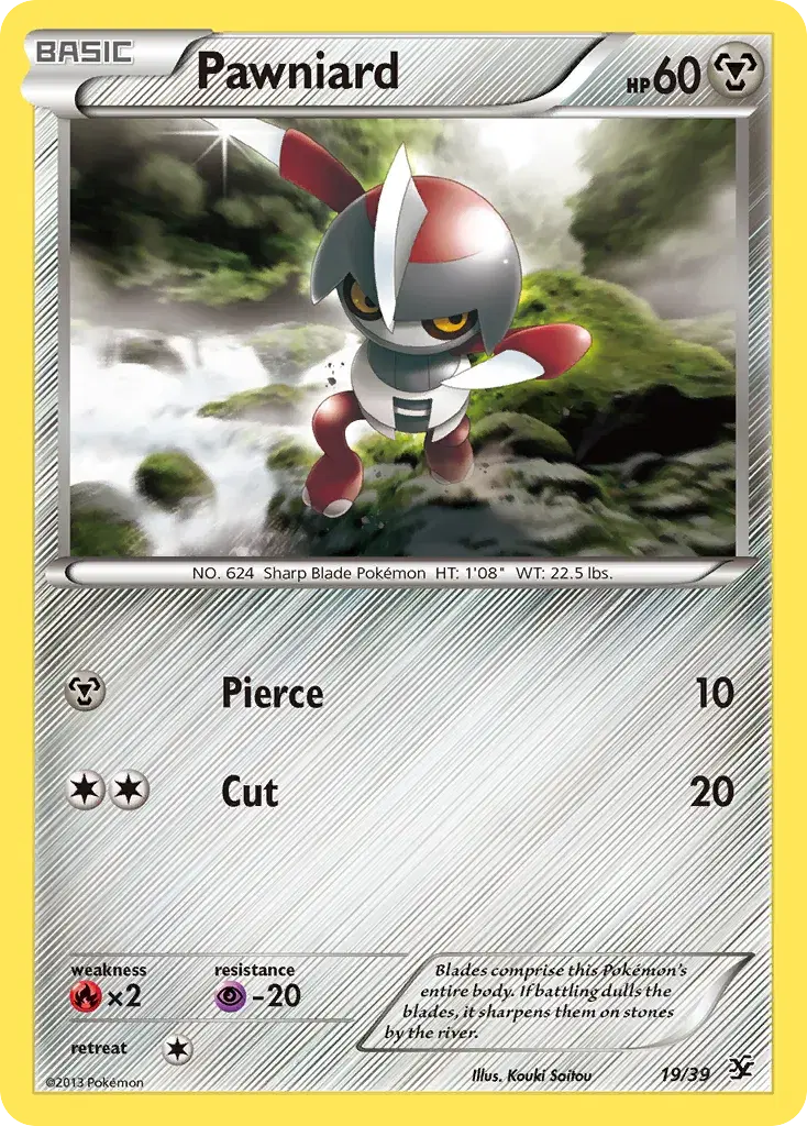 Pawniard Kalos Starter Set 19