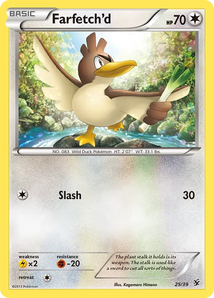 Farfetch'd Kalos Starter Set 25