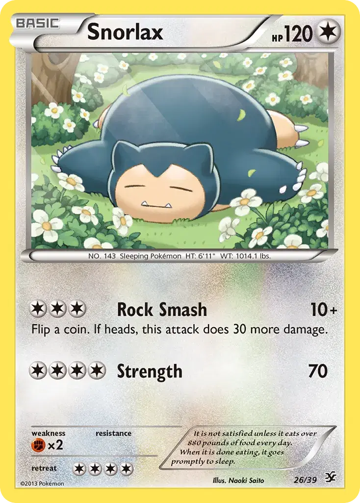 Snorlax Kalos Starter Set 26