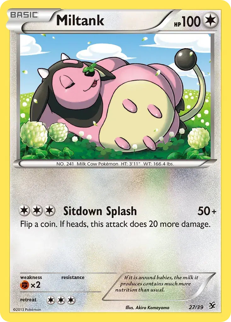 Miltank Kalos Starter Set 27