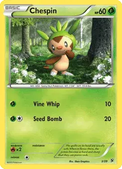 Chespin Kalos Starter Set