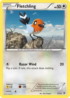 Fletchling Kalos Starter Set