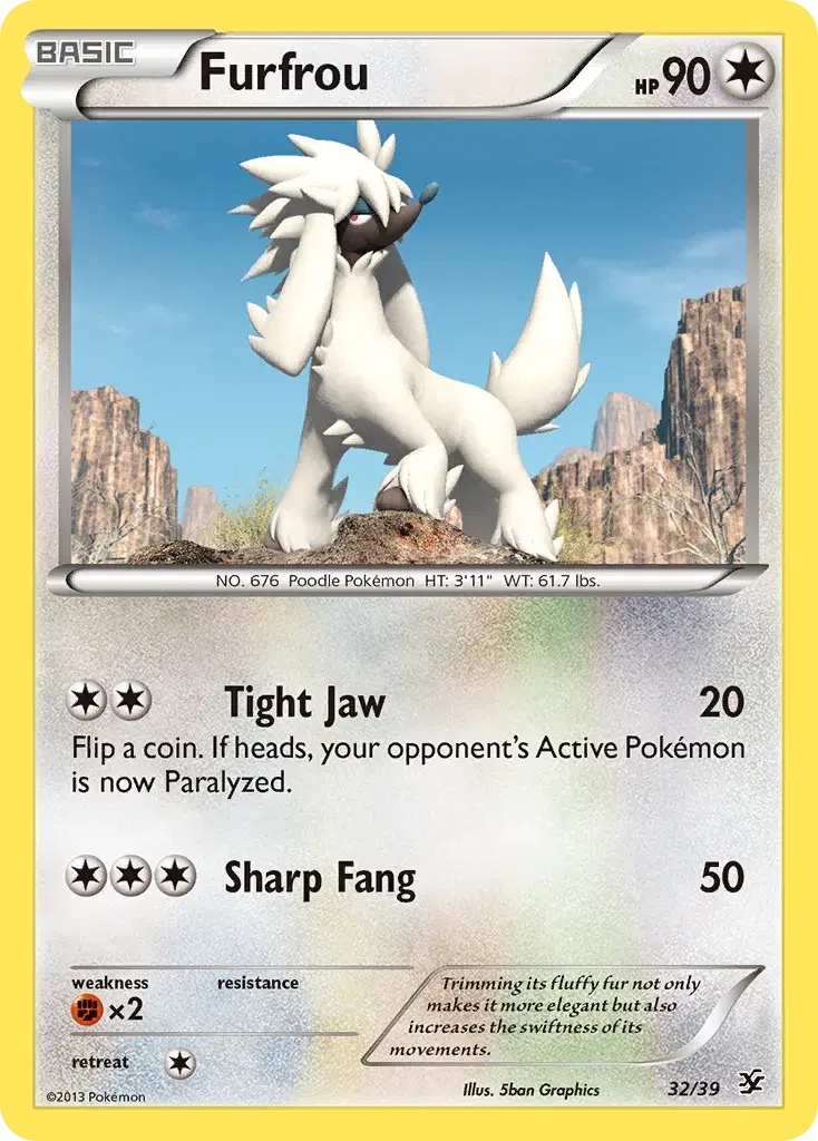 Furfrou Kalos Starter Set 32