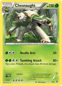 Chesnaught Kalos Starter Set