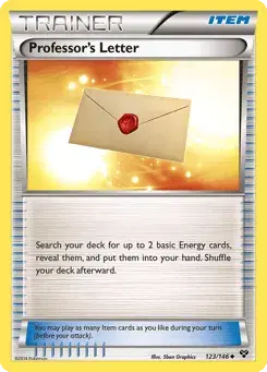 Professor's Letter XY