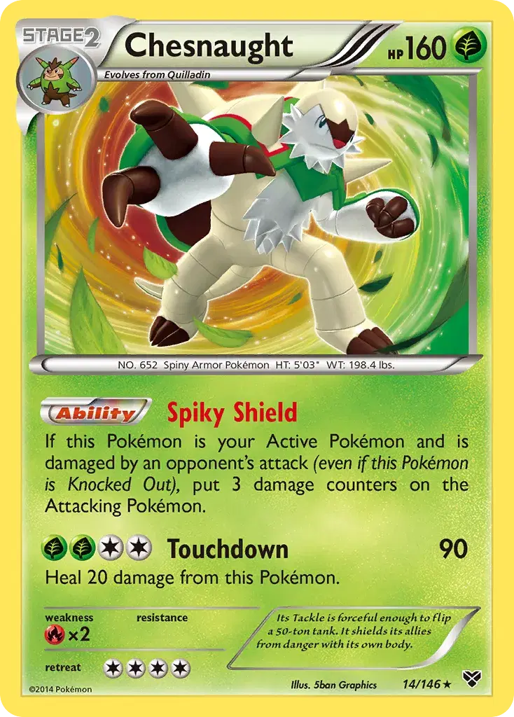 Chesnaught XY 14