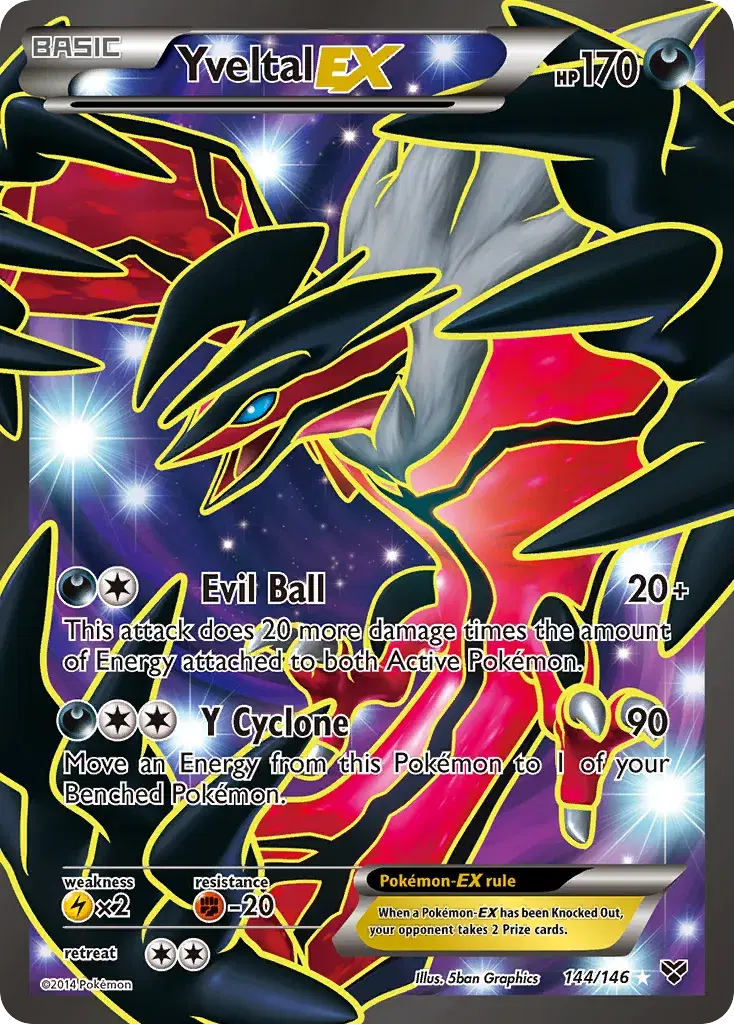 Yveltal-EX XY 144