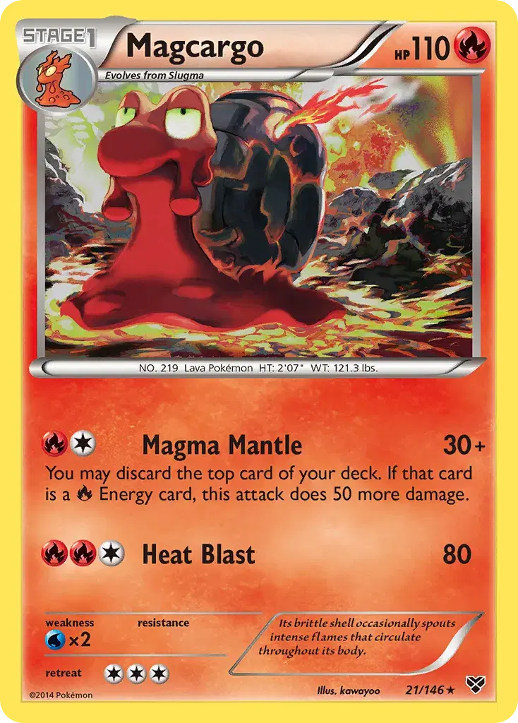 Magcargo XY 21