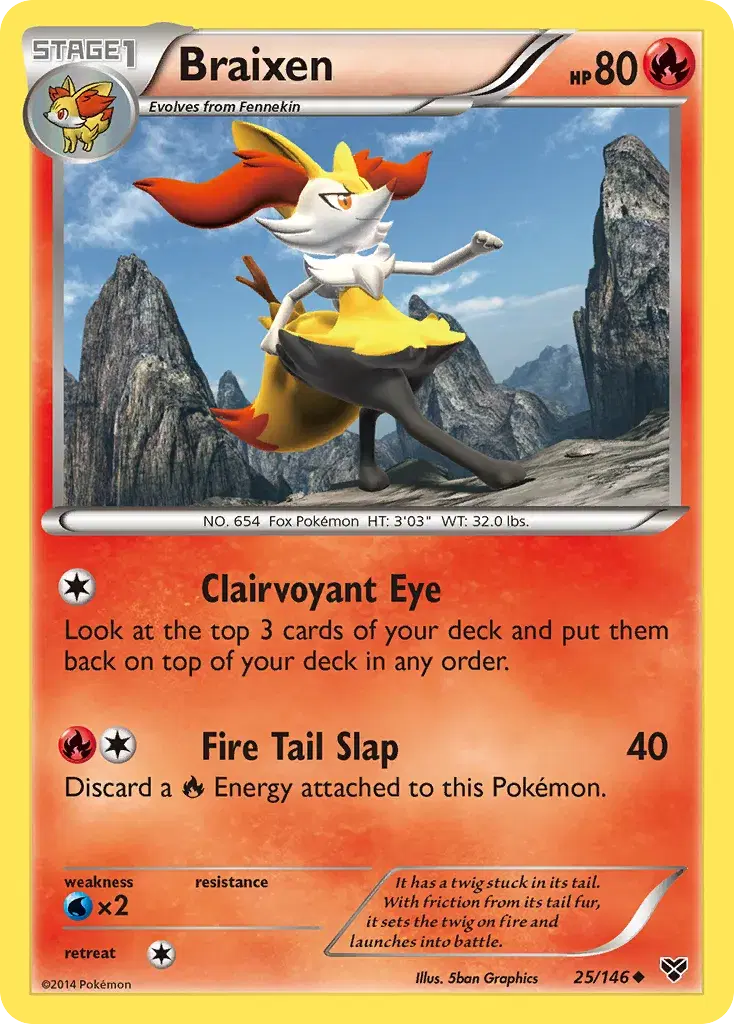 Braixen XY 25