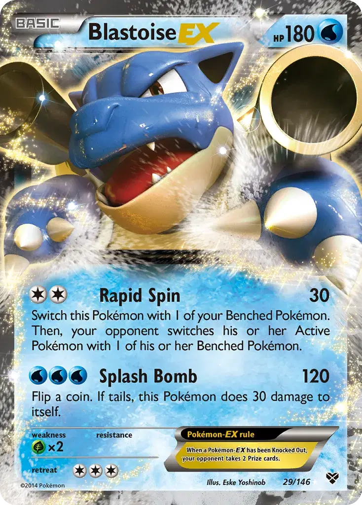 Blastoise-EX XY 29