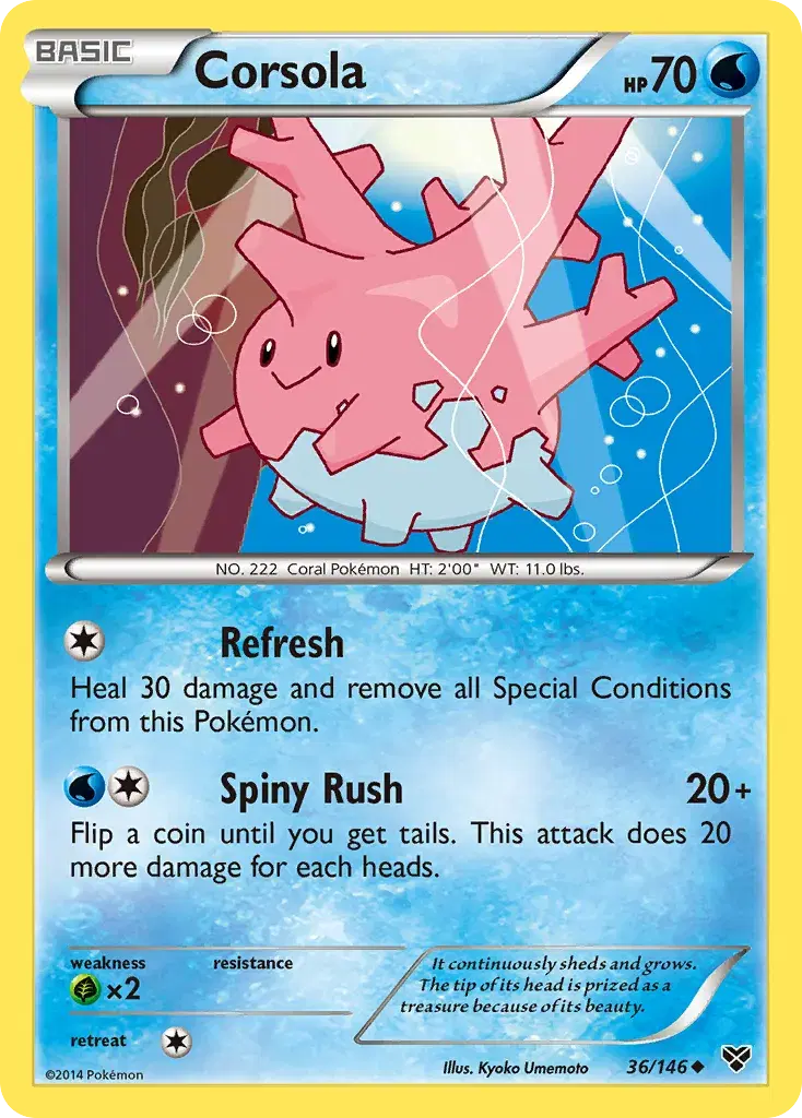 Corsola XY 36