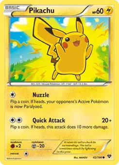 Pikachu XY