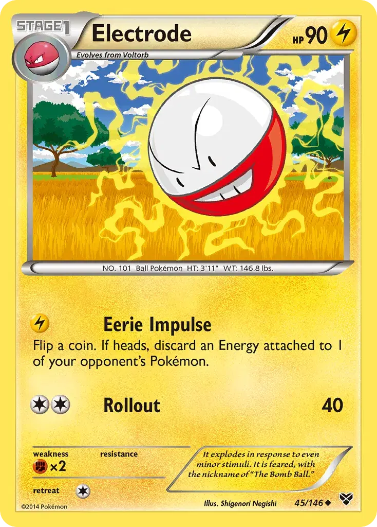 Electrode XY 45