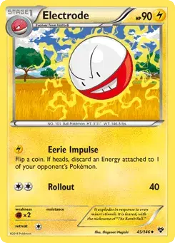 Electrode XY