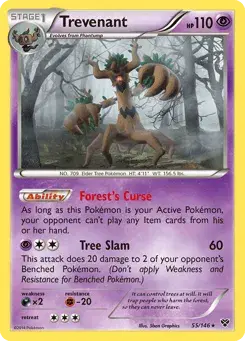 Trevenant XY