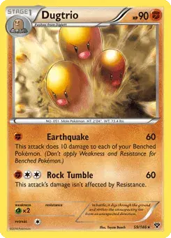 Dugtrio XY