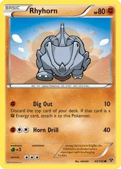 Rhyhorn XY