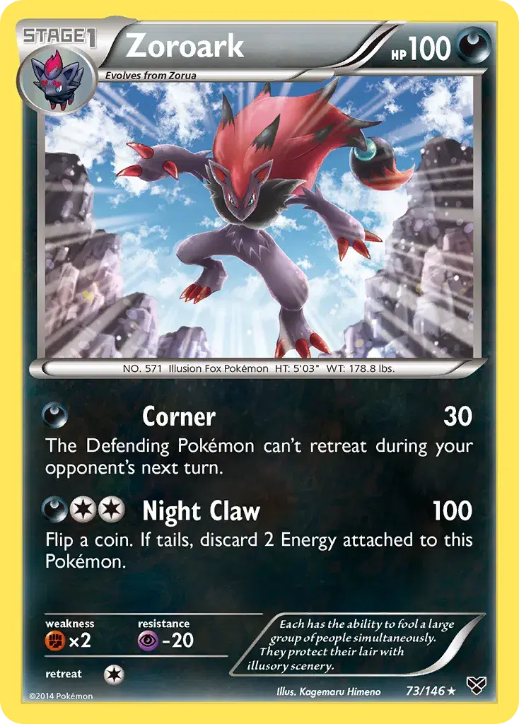 Zoroark XY 73
