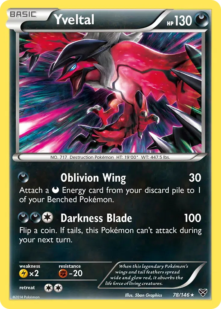 Yveltal XY 78