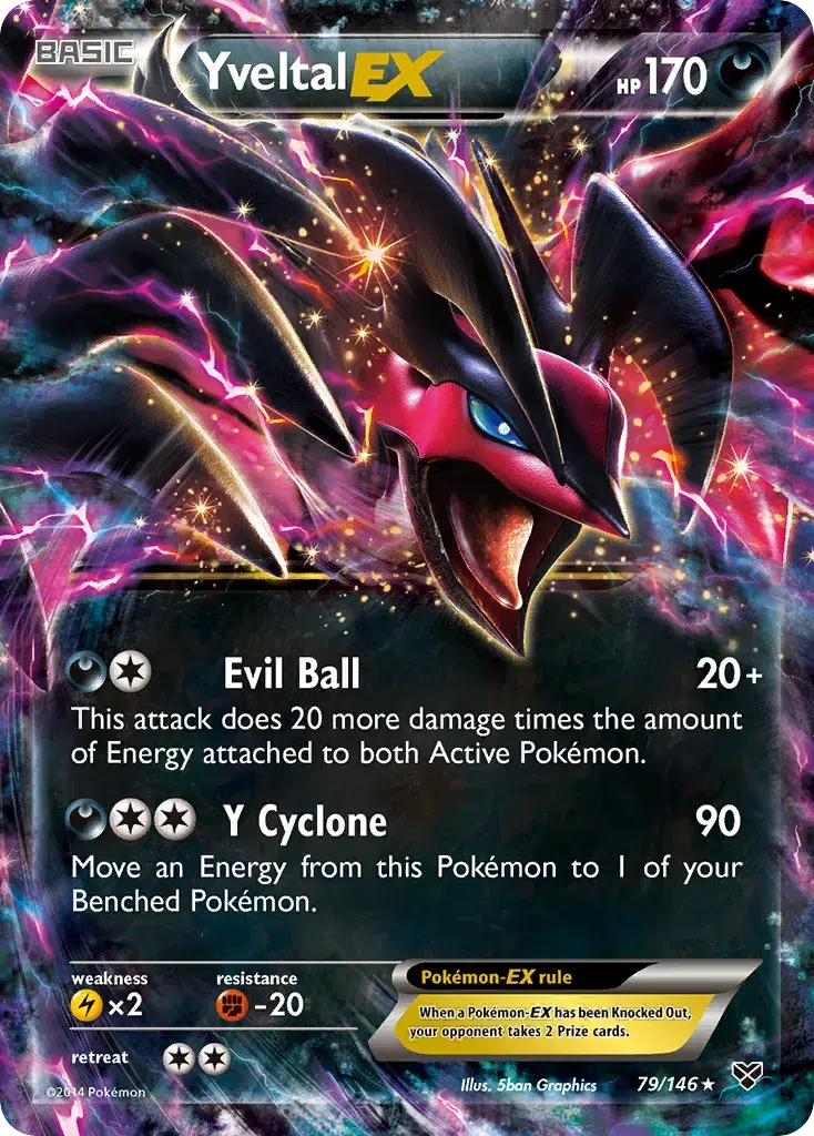 Yveltal-EX XY 79