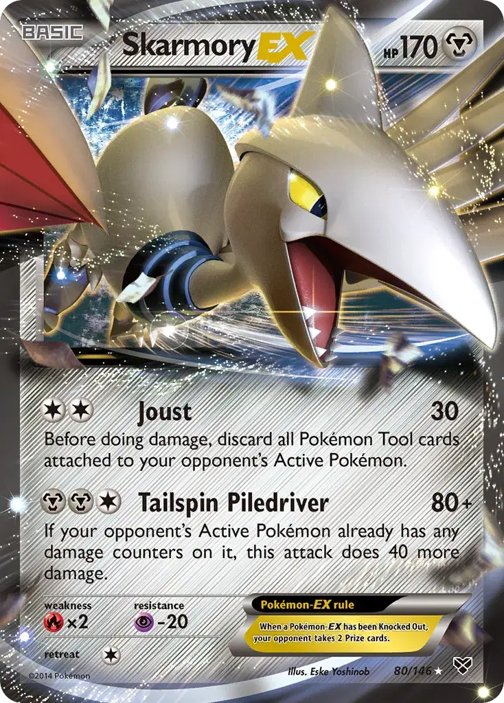 Skarmory-EX XY 80