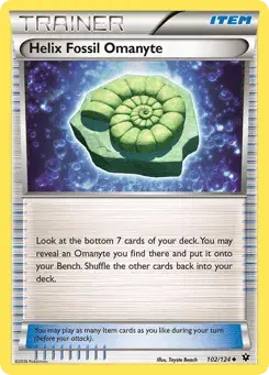 Helix Fossil Omanyte Fates Collide