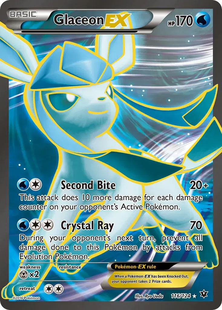 Glaceon-EX Fates Collide 116