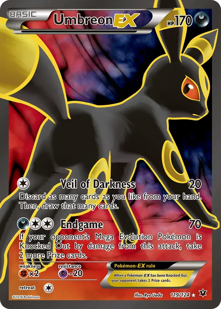 Umbreon-EX Fates Collide 119