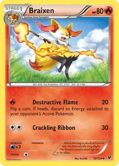 Braixen Fates Collide