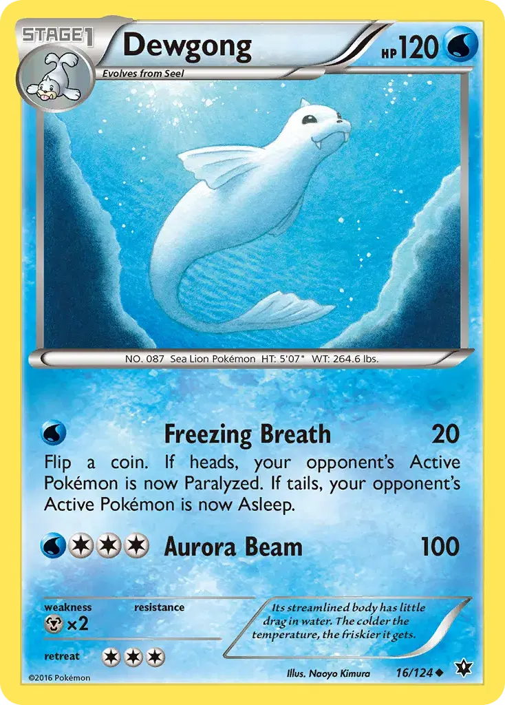 Dewgong Fates Collide 16