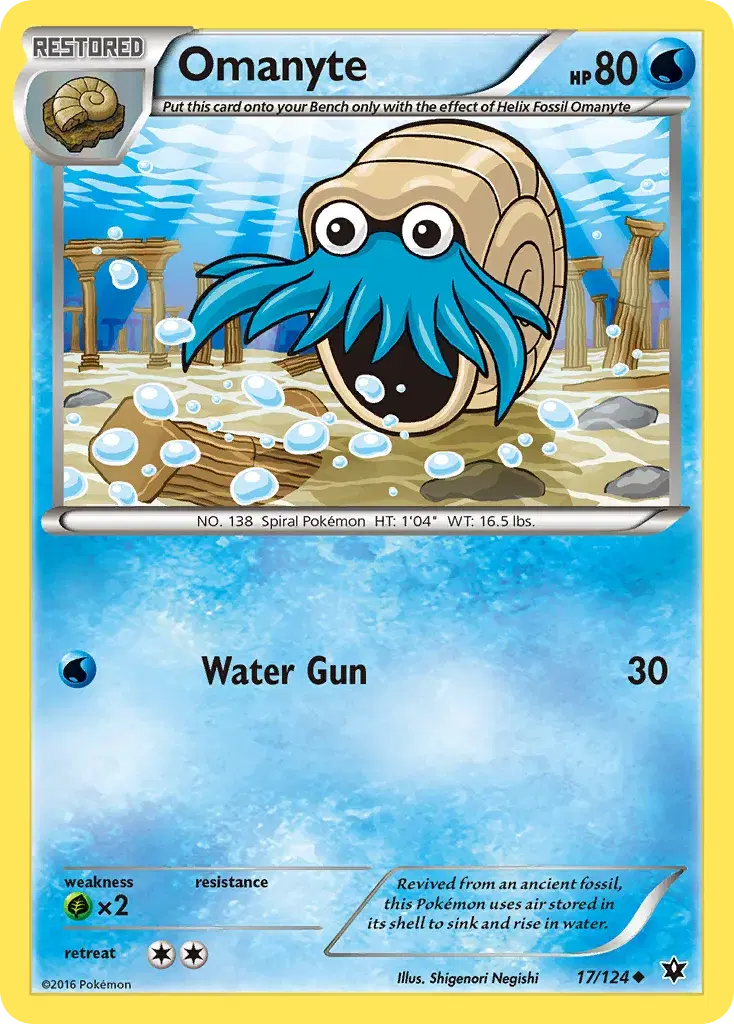Omanyte Fates Collide 17