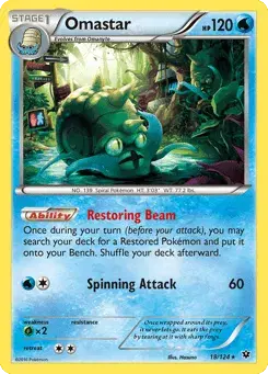 Omastar Fates Collide