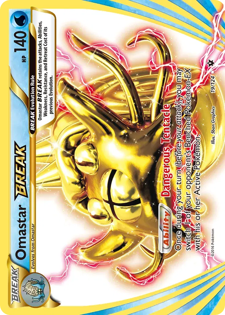 Omastar BREAK Fates Collide 19