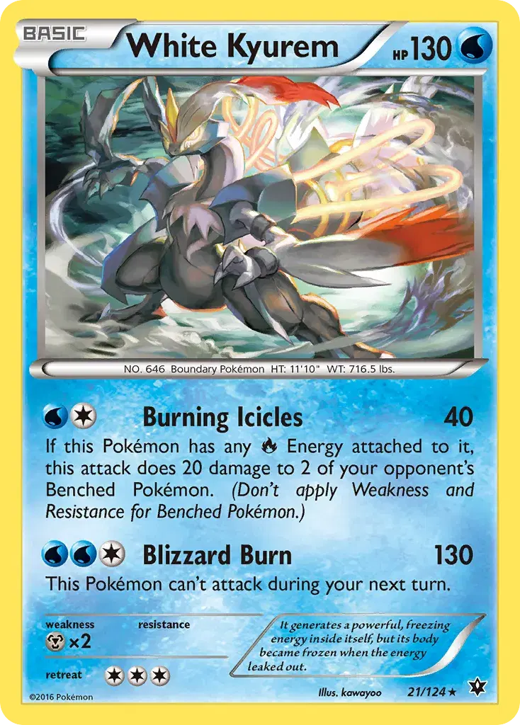 White Kyurem Fates Collide 21