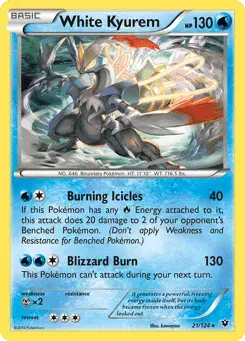 White Kyurem Fates Collide