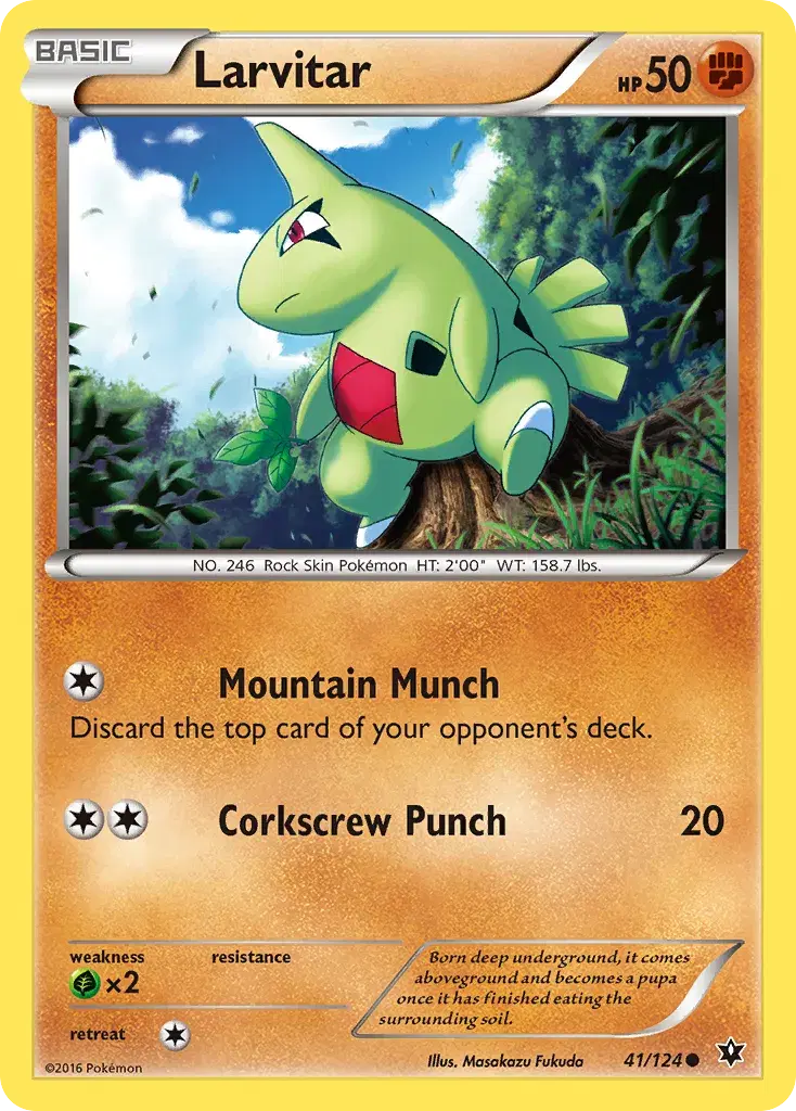 Larvitar Fates Collide 41
