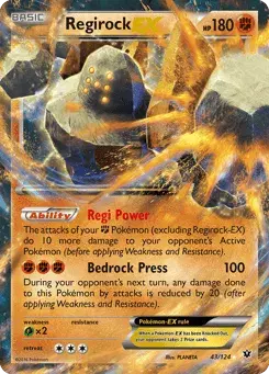 Regirock-EX Fates Collide