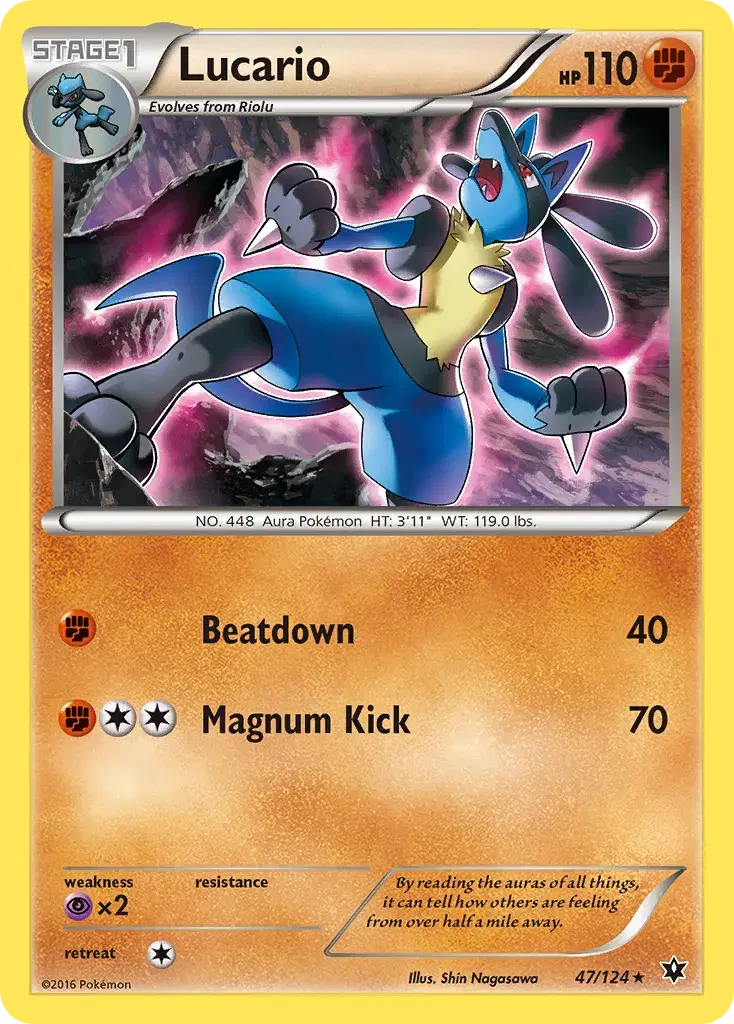 Lucario Fates Collide 47