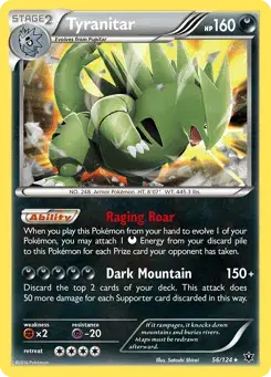 Tyranitar Fates Collide