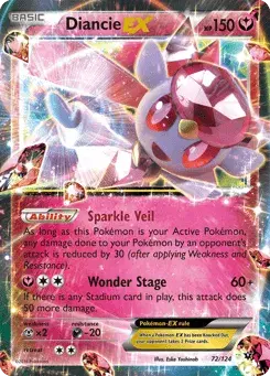 Diancie-EX Fates Collide