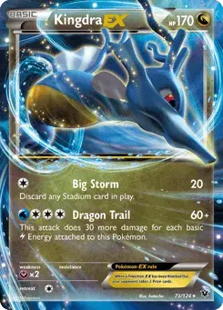 Kingdra-EX Fates Collide
