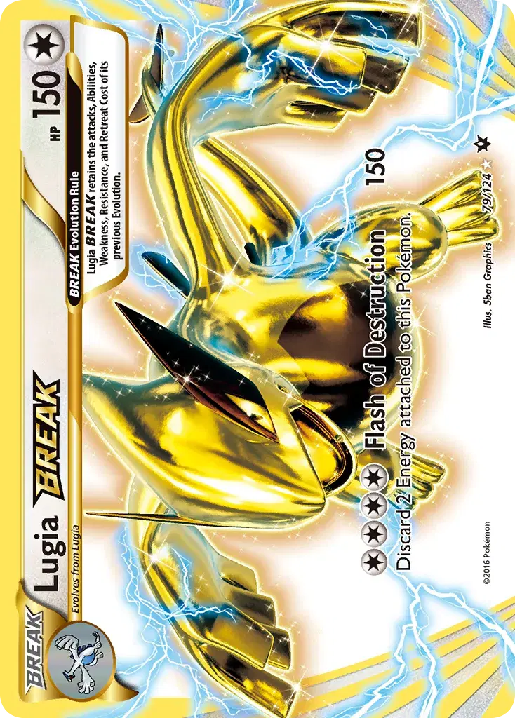 Lugia BREAK Fates Collide 79