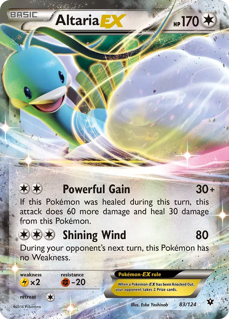 Altaria-EX Fates Collide 83