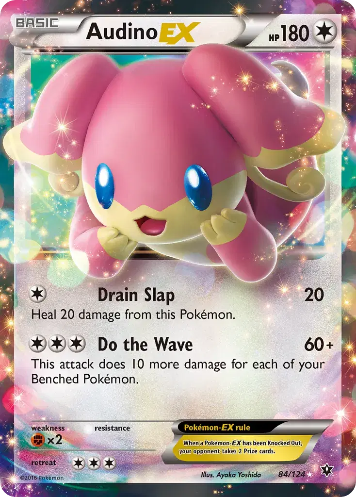 Audino-EX Fates Collide 84