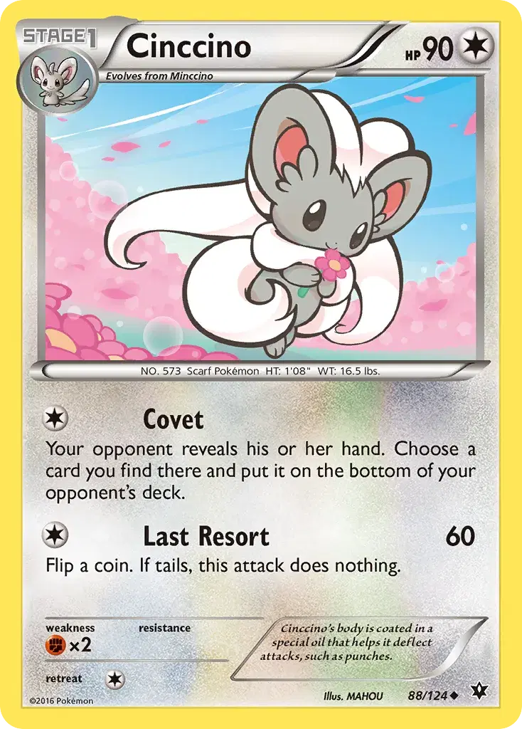 Cinccino Fates Collide 88