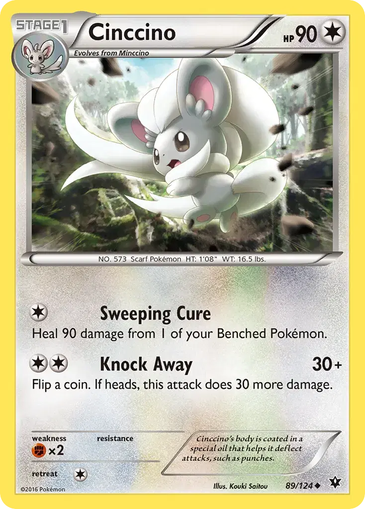 Cinccino Fates Collide 89