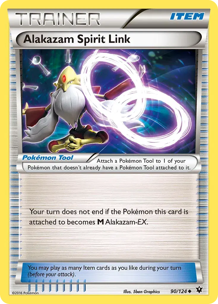 Alakazam Spirit Link Fates Collide 90